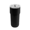 Termo Cher de acero inoxidable con tapa push en varios colores, capacidad 15 oz, personalizable con logo para empr — vista 05