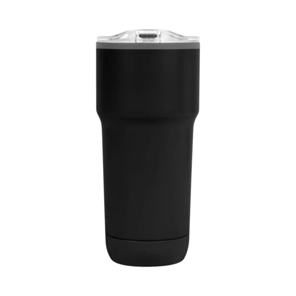 Termo Cher de acero inoxidable con tapa push en varios colores, capacidad 15 oz, personalizable con logo para empr — vista 06