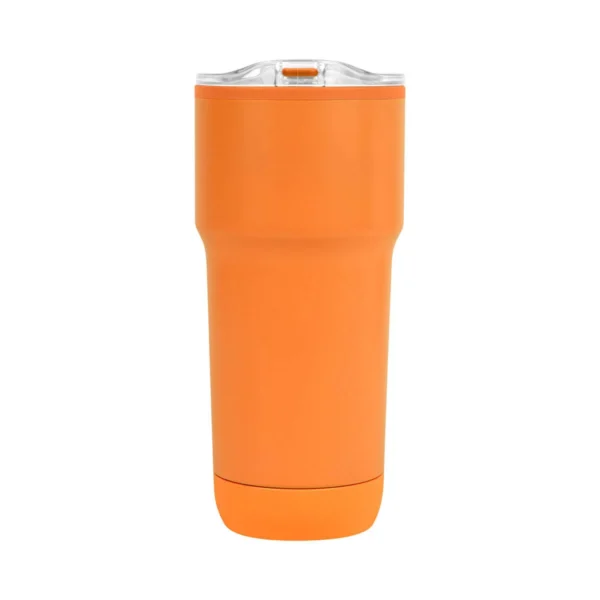 Termo Cher de acero inoxidable con tapa push en varios colores, capacidad 15 oz, personalizable con logo para empr — vista 08