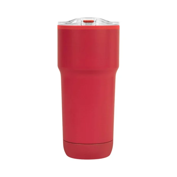 Termo Cher de acero inoxidable con tapa push en varios colores, capacidad 15 oz, personalizable con logo para empr — vista 10
