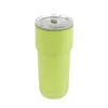 Termo Cher de acero inoxidable con tapa push en varios colores, capacidad 15 oz, personalizable con logo para empr — vista 11