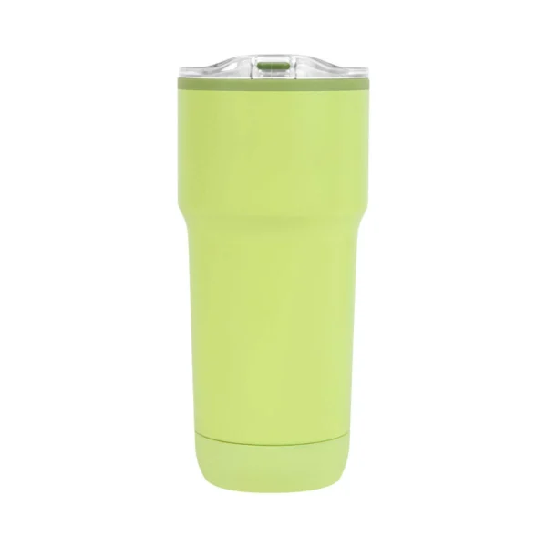 Termo Cher de acero inoxidable con tapa push en varios colores, capacidad 15 oz, personalizable con logo para empr — vista 12