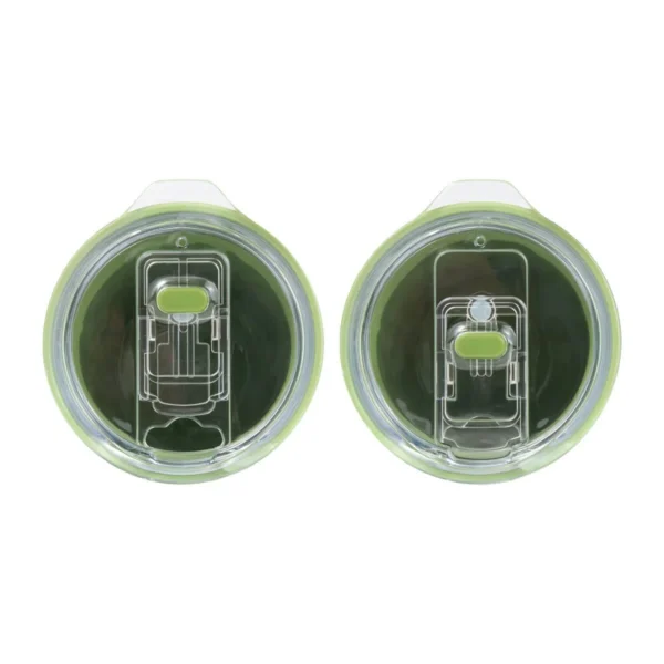 Termo Cher de acero inoxidable con tapa push en varios colores, capacidad 15 oz, personalizable con logo para empr — vista 13