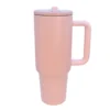 Termo Flox de acero inoxidable con capacidad de 1.17 litros, tapa de rosca con popote plegable y asa ergonómica — vista 06