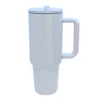 Termo Flox de acero inoxidable con capacidad de 1.17 litros, tapa de rosca con popote plegable y asa ergonómica — vista 08