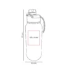 Termo Konop de acero inoxidable de doble pared con asa de poliéster y sobretapa roscable, capacidad 33 oz — vista 14