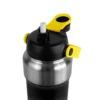 Termo Pulse de acero inoxidable 40 oz con tapa de rosca, popote integrado y asa superior, listo para personalizar — vista 06